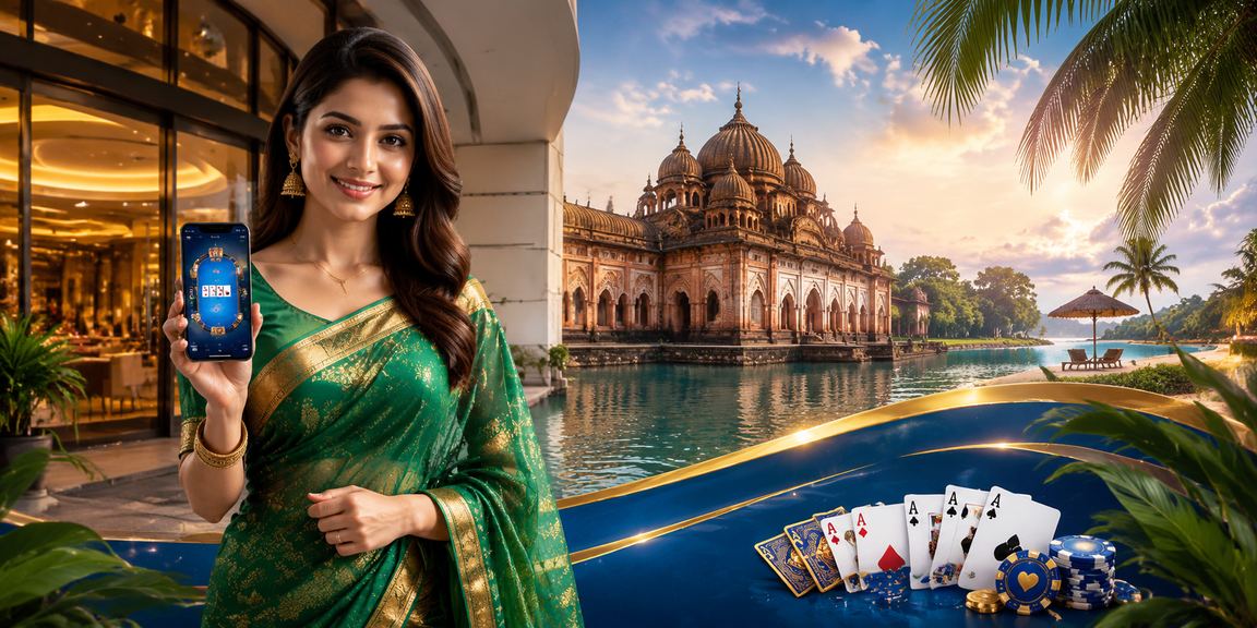 বাংলাদেশি পোকার গেম খেতে সারি পরা মহিলা